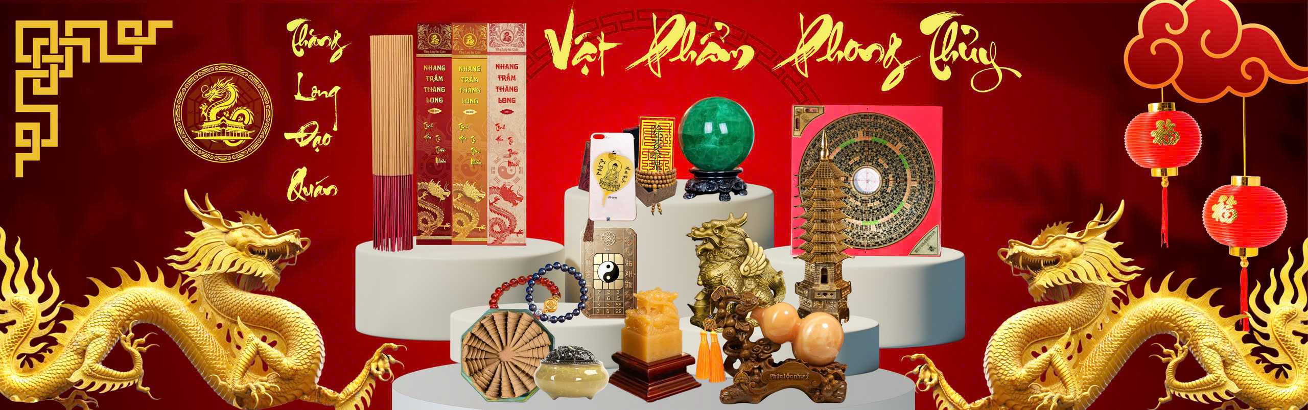 Banner sản phẩm phong thủy