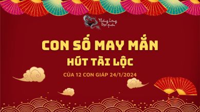 Bật mí số may mắn của 12 con giáp trong ngày 24/1/2024