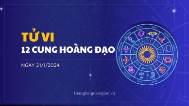 Tử vi hàng ngày 21/1/2024: Vận trình của 12 cung hoàng đạo