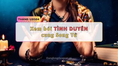 Xem sao bói tình duyên cung Song Tử tháng 1/2024