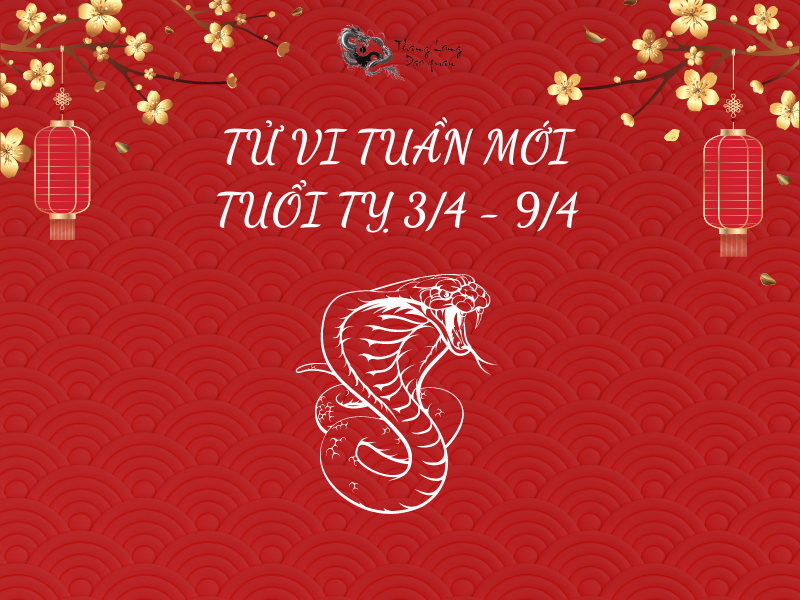 Tử vi tuổi Tỵ tuần mới 3/4 - 9/4