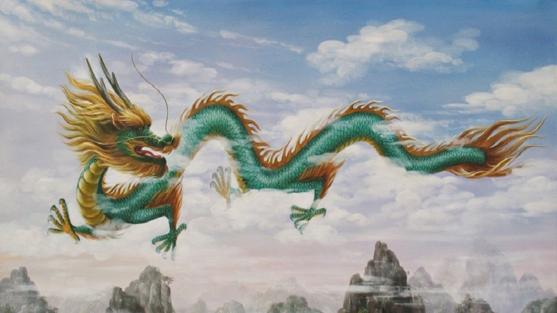 Biểu tượng của sao Thanh Long là con Rồng Xanh