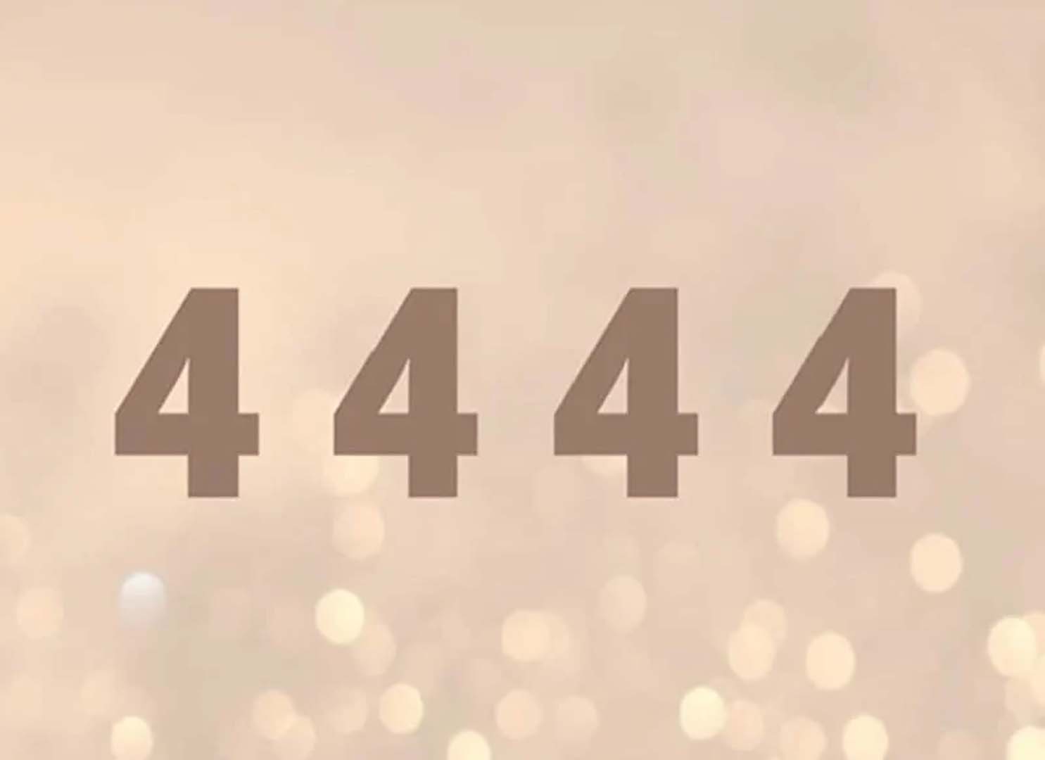Con số thiên thần 4444