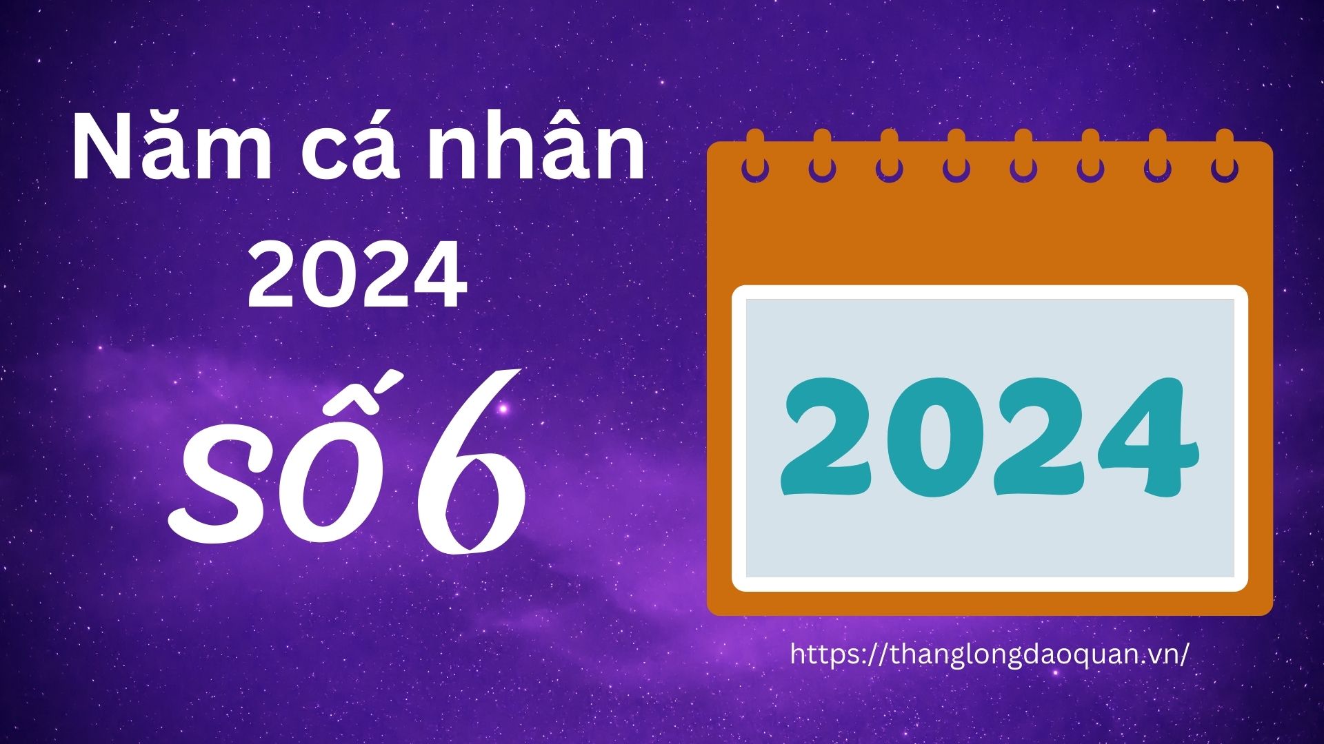 Năm cá nhân số 6 năm 2024