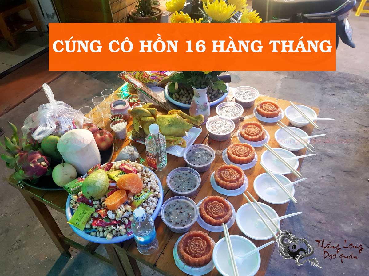 #4 Bài văn khấn cúng cô hồn mùng 2 & 16 ÂL hàng tháng cầu bình an