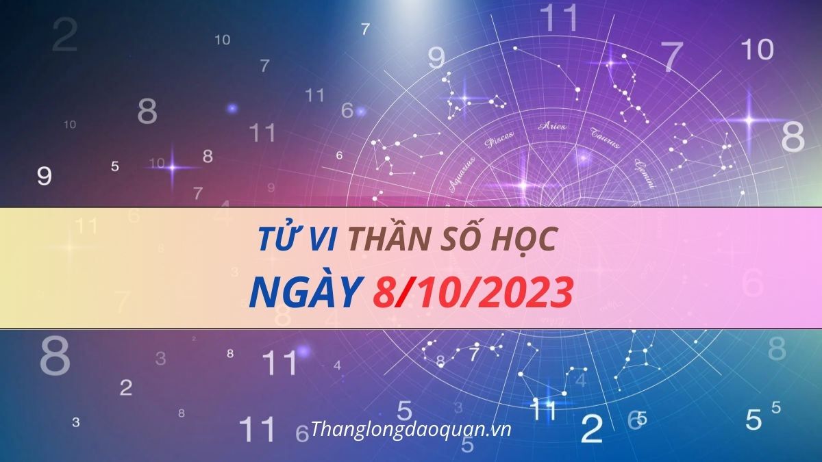 11 con số chủ đạo sẽ có những biến động nào trong ngày 8/10/2023?
