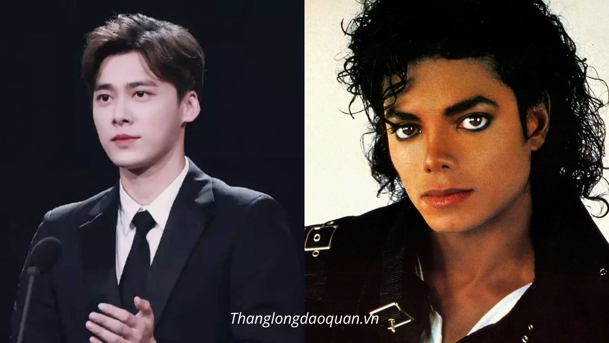 Lý Dịch Phong (bên trái) và Michael Jackson (bên phải) đều thuộc cung Xử Nữ