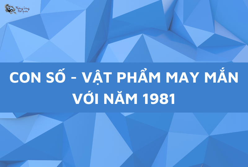 Số 1 là con số mang lại may mắn cho nam Tân Dậu