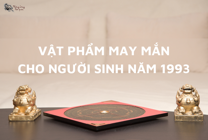 Vật phẩm phong thủy may mắn cho người sinh năm 1993 là gì?